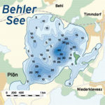 Tiefenprofil des Behler Sees