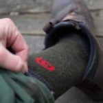 Merino-Woll-Socken von Trakker halten im kalten Herbst die Füße warm.
