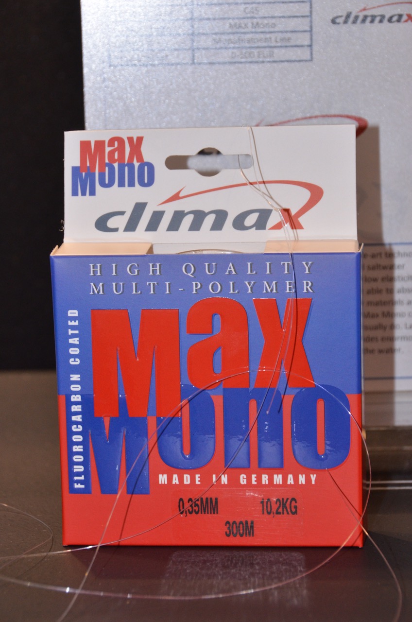 Wenig Dehnung: Climax verbesserte die Max Mono Rezeptur für Angler, die eine Monoschnur mit möglichst wenig Dehnung haben wollen.