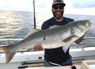 Vor Montauk wird vor allem dem begehrten Striped Bass nachgestellt. Bild: Discover Long Island