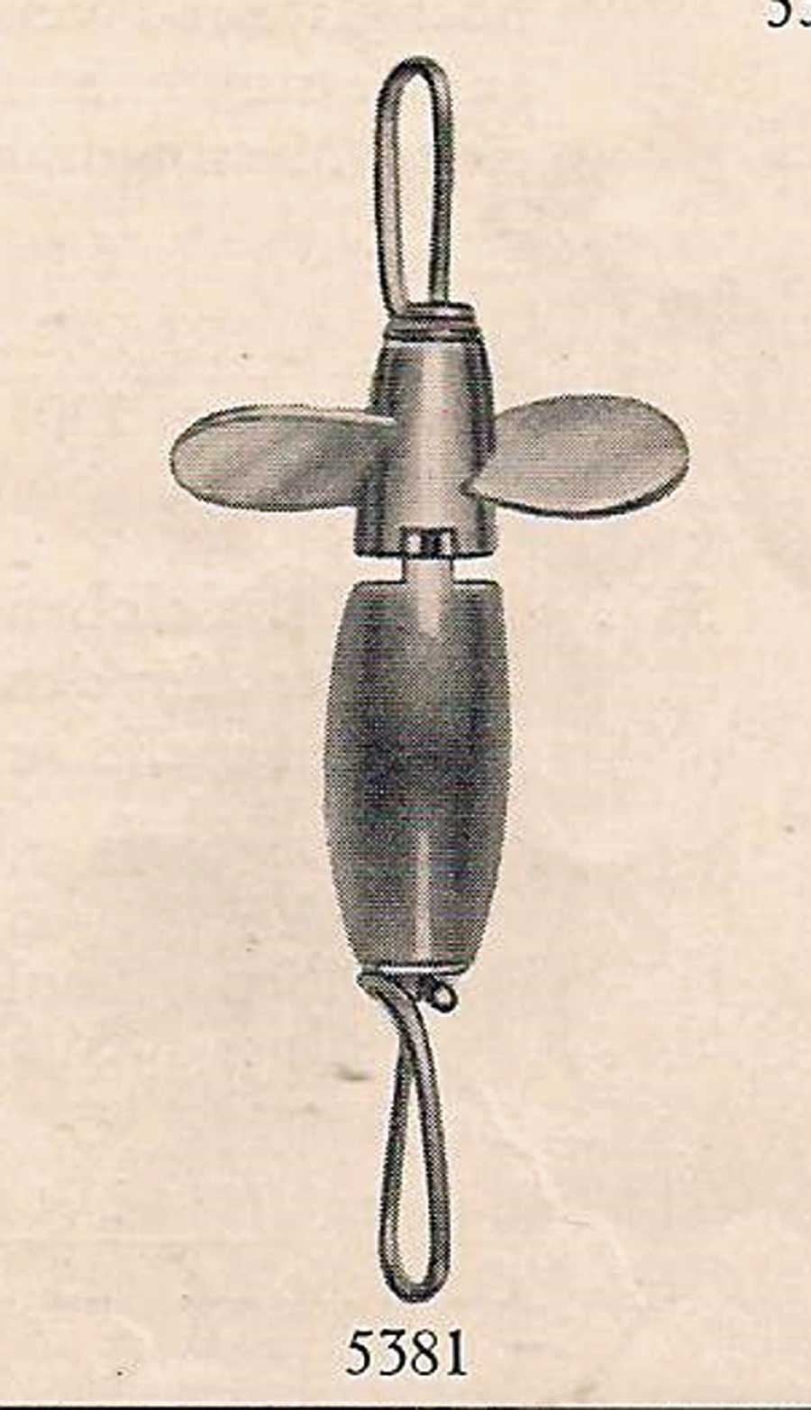 Neuheit im DAM-Katalog von 1933: Ausgeliefert wurde der Mirakel-Spinner in der Regel ohne Drilling.