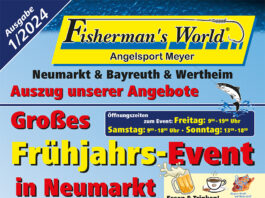 Fisherman’s World: Großes Frühjahrs-Event in Neumarkt