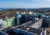 Die Universität Konstanz soll zukünftig mit Seewärme aus dem nahegelegenen Bodensee beheizt werden. Bild: Frank Nachtwey/Uni Konstanz