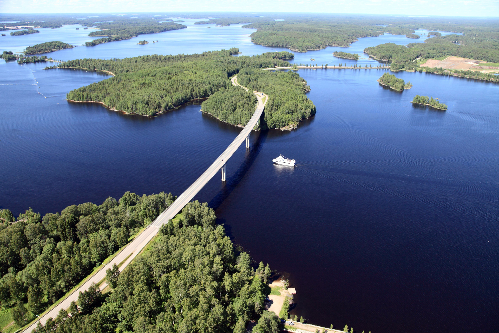 Der Saimaa-See bei Lappeenranta liegt unmittelbar an der russischen Grenze. Bild: GoSaimaa