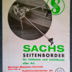 Auch andere Hersteller sprangen auf die Freizeit-Welle auf. Hier ein Seitenborder der Schweinfurter Firma Sachs.