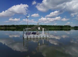 Seen werden immer wärmer: Die Langzeitdaten stammen unter anderem vom Arendsee in Sachsen-Anhalt, an dem das IGB eine eigene Messstation betreibt. Bild: Sylvia Jordan/IGB