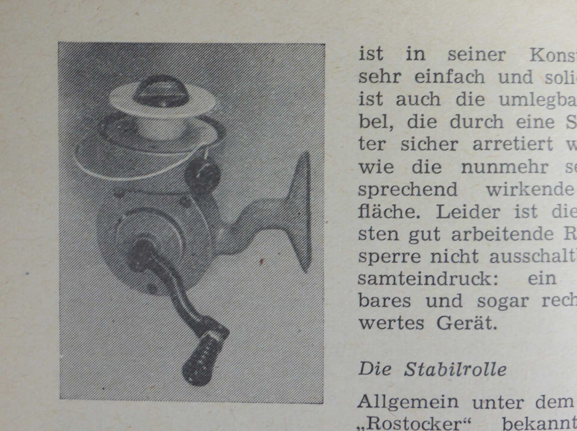 Im DDR-Angler-Kalender von 1957 findet sich eine Abbildung und Vorstellung der 2. Plaste-PMO.