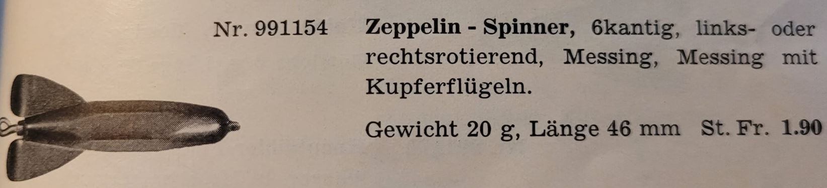 Zeppelin-Spinner