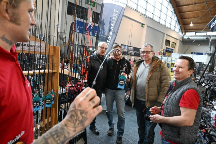 Nicht nur bei Ruten findet sich auf der Aquafisch eine reichhaltige Auswahl. Bild: Messe Friedrichshafen