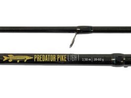 Die neue Hecht-Spinnrute aus der RAUBFISCH-Edition: Predator Pike Light, Länge 2,50 m, Wurfgewicht 20-60 g.