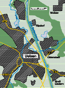 Der Elbe-Seitenkanal bei Uelzen