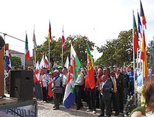 Flaggenparade