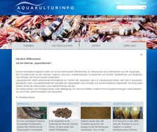 Screenshot Aquakulturinfo.de